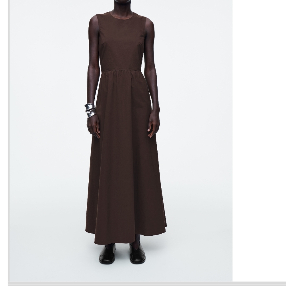ISO: COS Open-back Cotton Maxi Dress 34